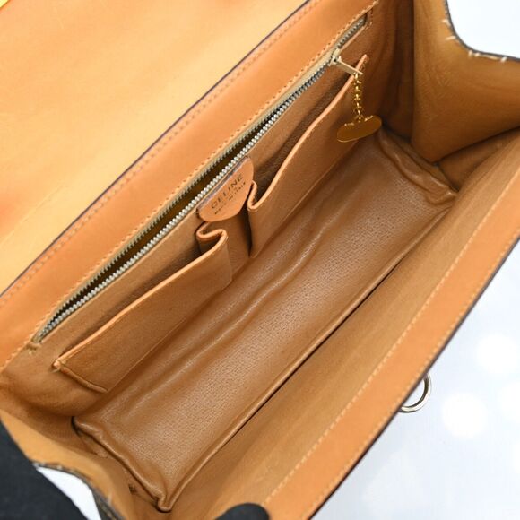 Auth Celine Macadam Canvas Hand Bag Pvc #159460C25B - Picture 14 of 15